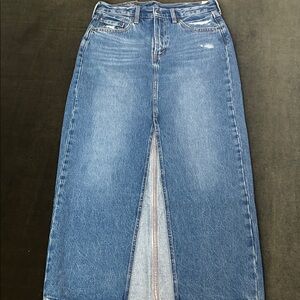 Levi's maxi pencil skirt